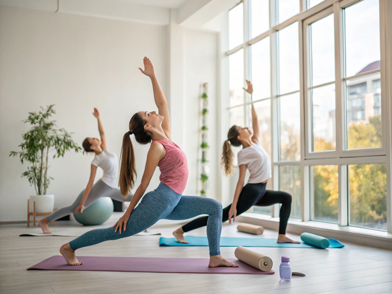 Gruppetime i pilates